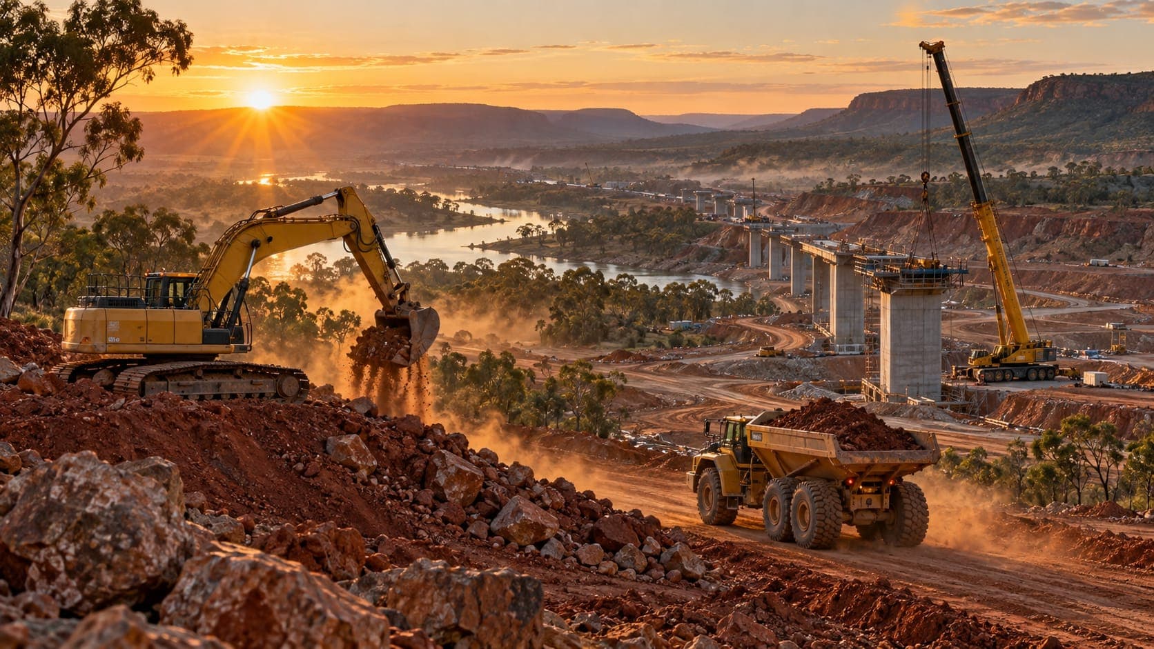 A better enquiry starts here. — Australian plant hire and infrastructure works