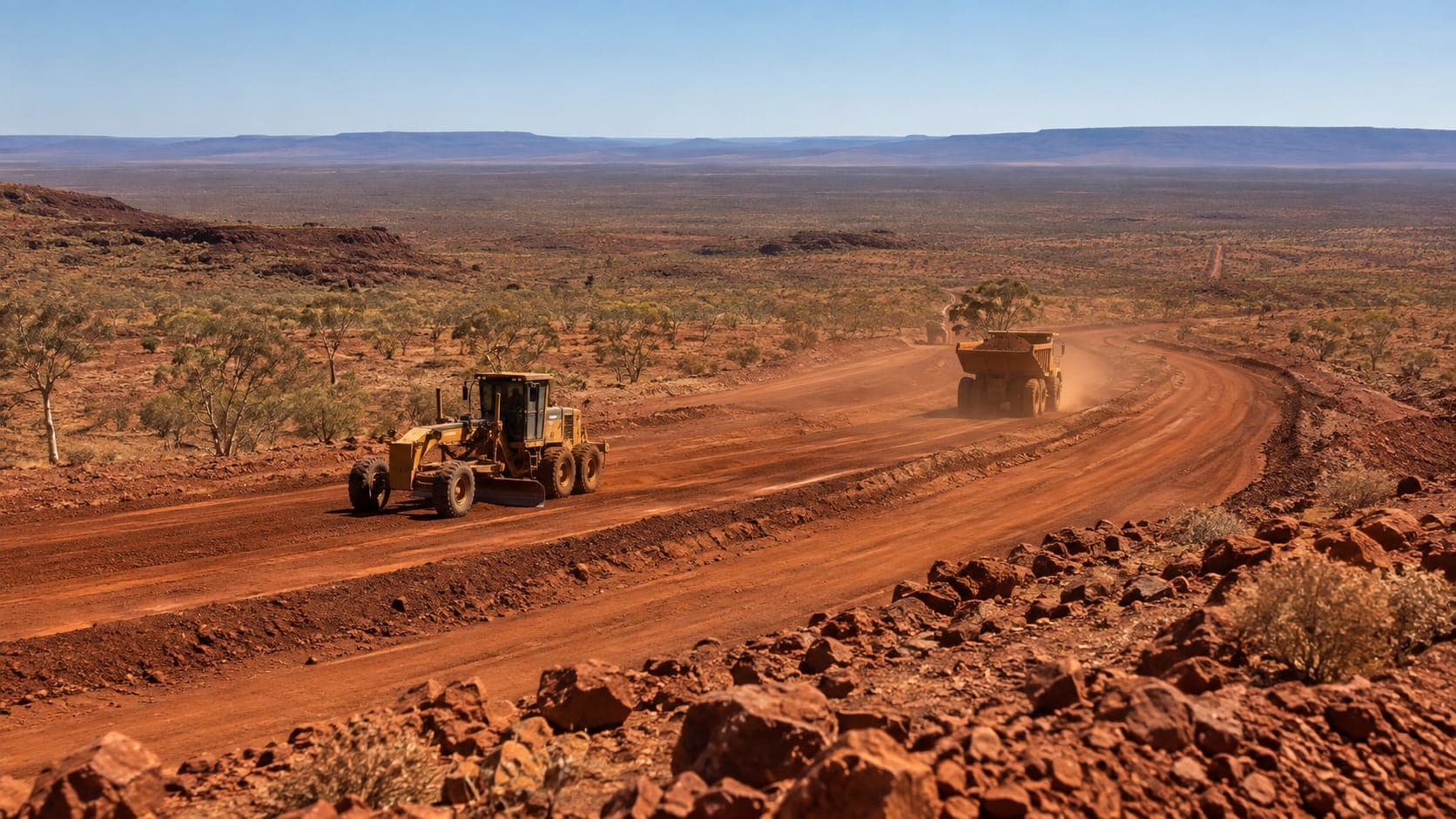 Regional mobilisation — Australian plant hire and infrastructure works