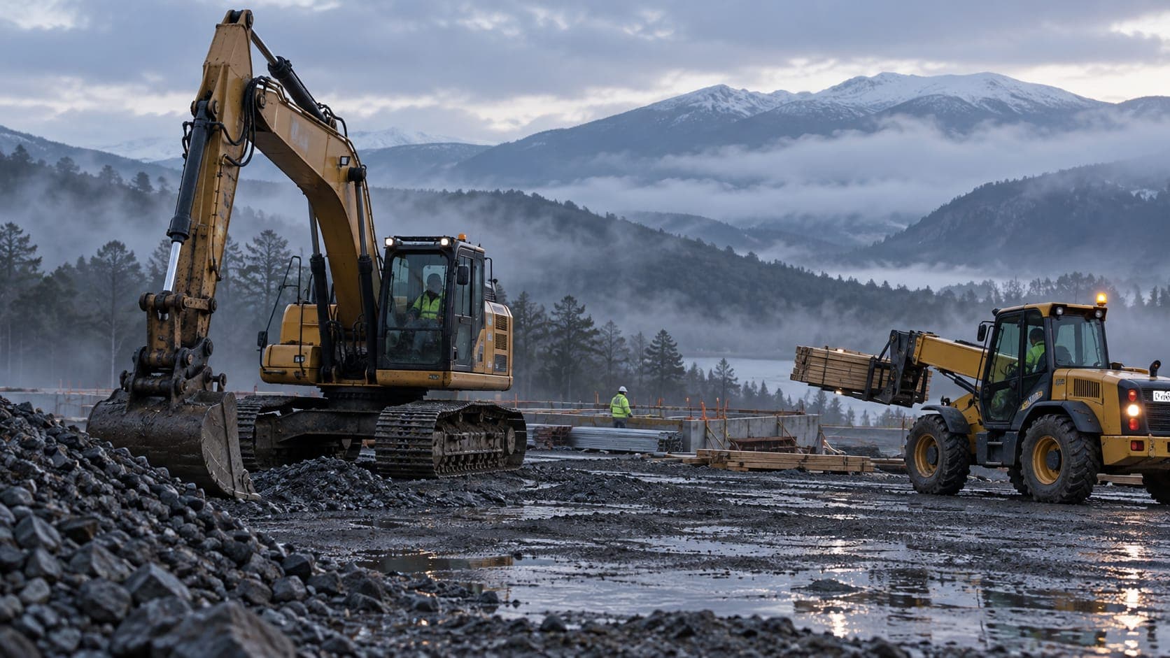 The Yard. — Australian plant hire and infrastructure works